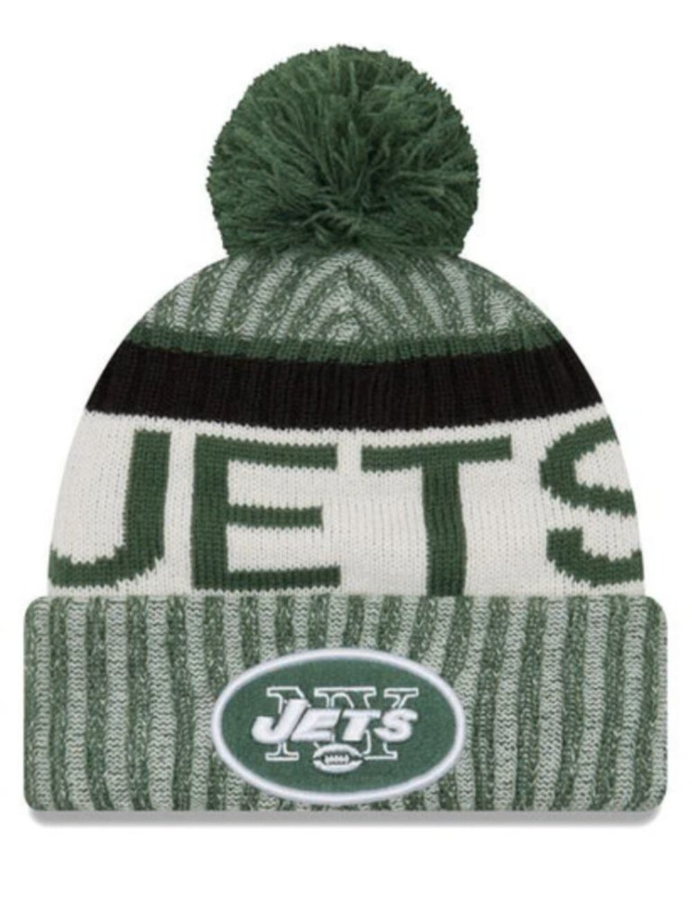 New York Jets New Era 2017 Official Sideline Sport Knit Hat